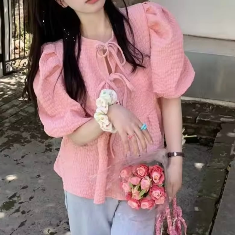 ポコポコ2wayリボントップス