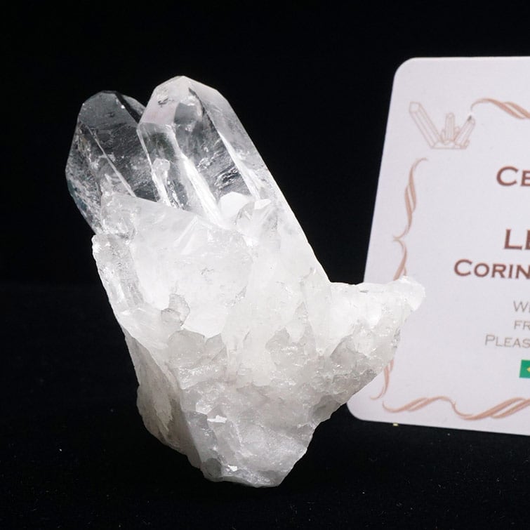 水晶 クラスター 原石 ブラジル ミナスジェライス州 コリント産 レムリアンシード 証明書付属 一点物 272-290