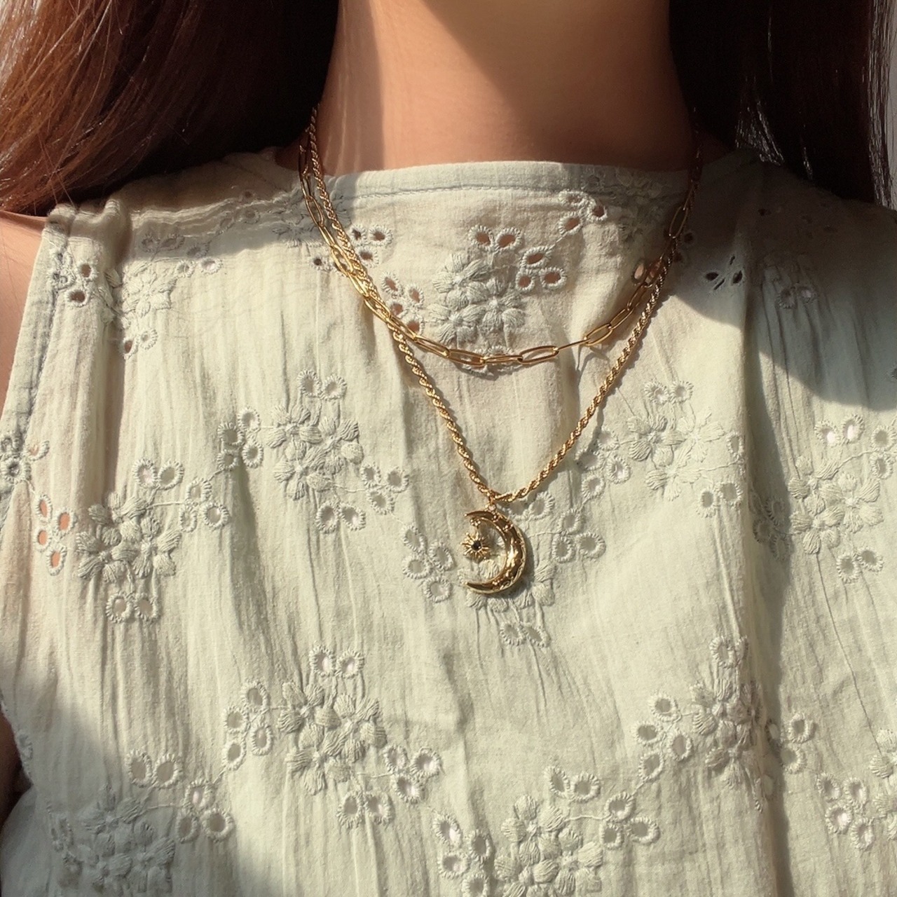 ムーンネックレス　［GSN063］