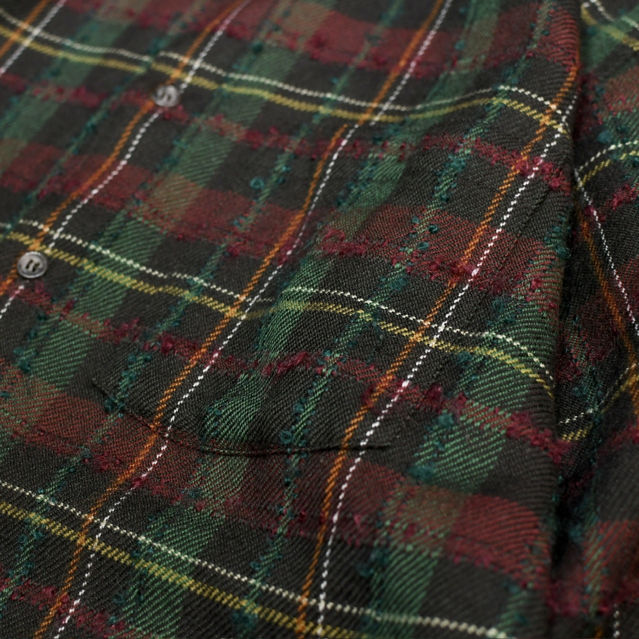nep design tweed check shirt