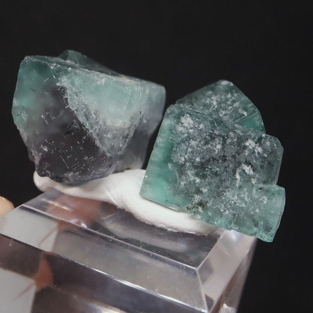 2セット！ロジャリー産！グリーン フローライト 計16.5g FL507