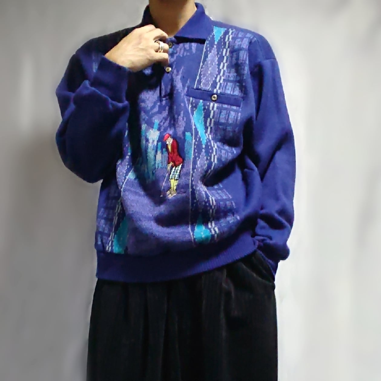 【名古屋限定カラー】Embroidery Polo Sweatshirt 名古屋限定カラー】Embroidery Polo Sweatshirt