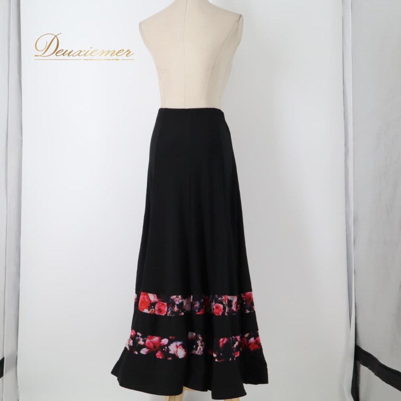 社交ダンス 衣装 Leirena レイリーナ スカート レッスンウェア ブラック系 ピンク系 レッド系 パープル系 花柄 赤 黒 紫 スタンダード 練習着 練習用 モダン 上品 気品 エレガント かわいい 大人っぽい 華やか レディース 競技ダンス ソシアルダンス ボールルームダンス モダンフラワー 花柄スカート タンゴ ワルツ スタンダードダンス ラテン 発表会 競技用 ダンスウェア ダンス服 フレアスカート 社交ダンス練習 社交ダンスレッスン フォーマル 上品レディース エレガントレディース