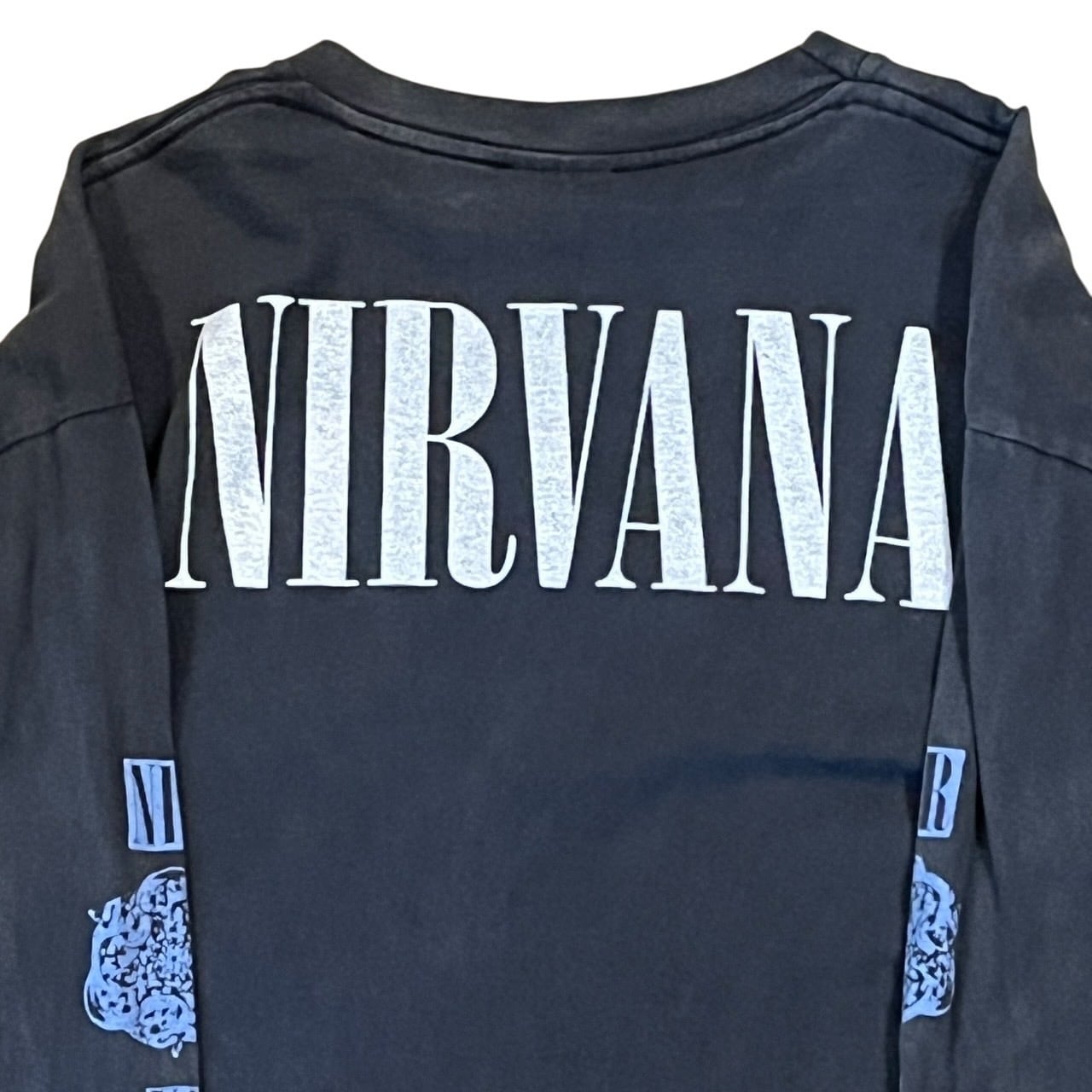 NIRVANA ORIGINAL ARTWORK ロンT 黒　バンドT 古着 NIRVANA ニルヴァーナ/ロングTシャツ/バンドTシャツ | PAY ID