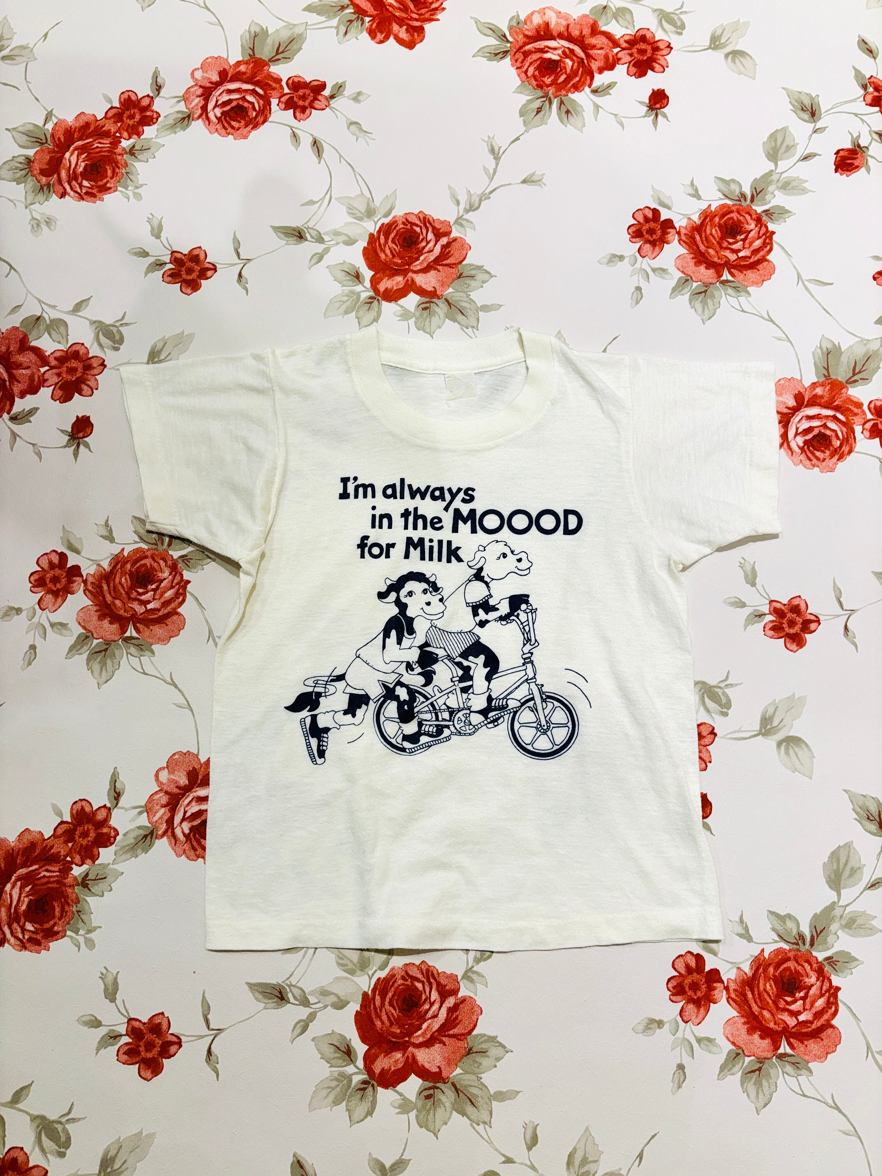 【kids vintage】 MILK T-sh. about6y
