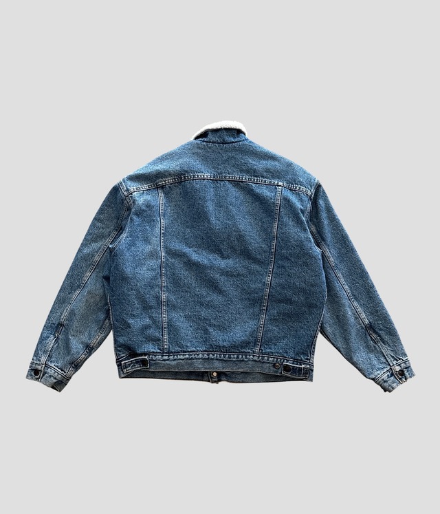 -Levis- Vintage 80s XL 70609 Sherpa Lined Type 3 Trucker Jacket made in USA