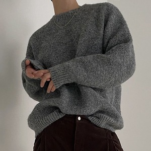 マーブルグレーニット　MT0080328