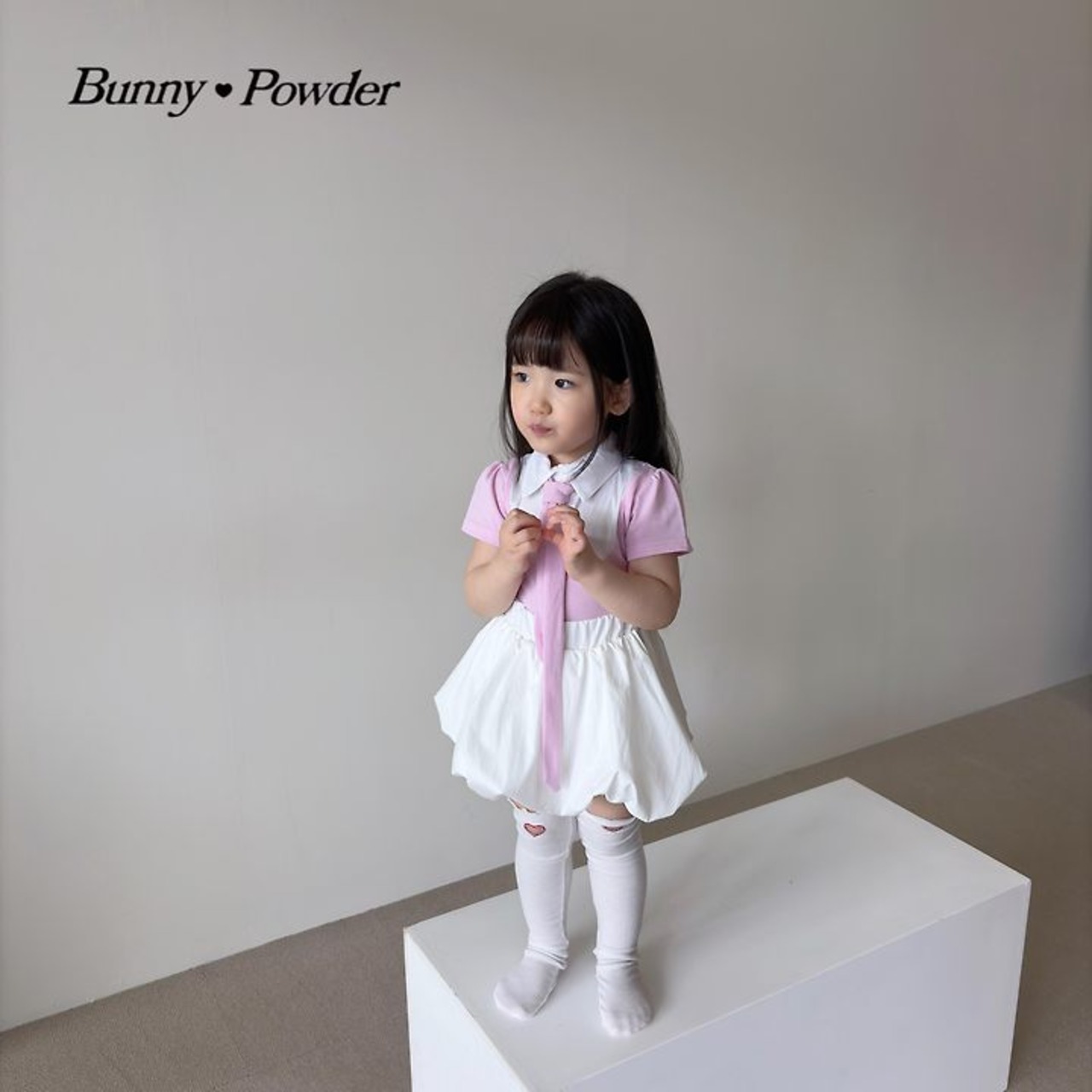[Bunny Powder] Hatuha shirt (2XL/3XL/4XL) / [버니파우더] 하투하셔츠티 (2XL/3XL/4XL)