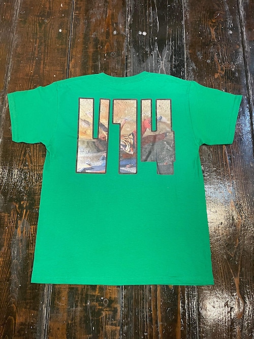 V14 tee グリーン(キッズデザイン)