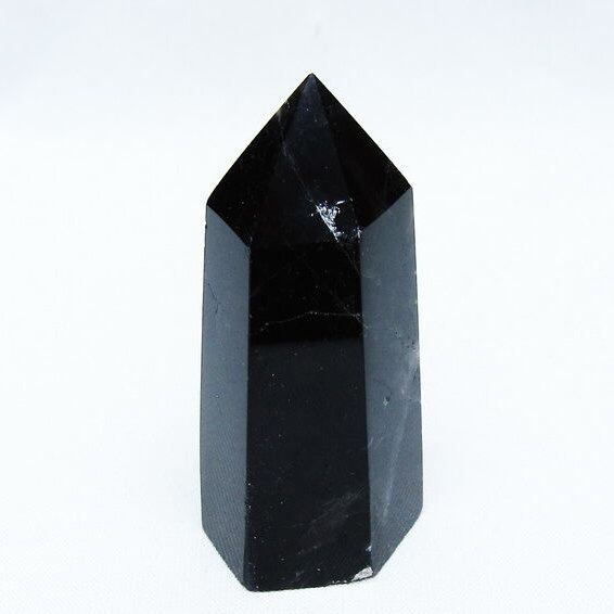 モリオン 黒水晶 六角柱 ポイント 142-10644