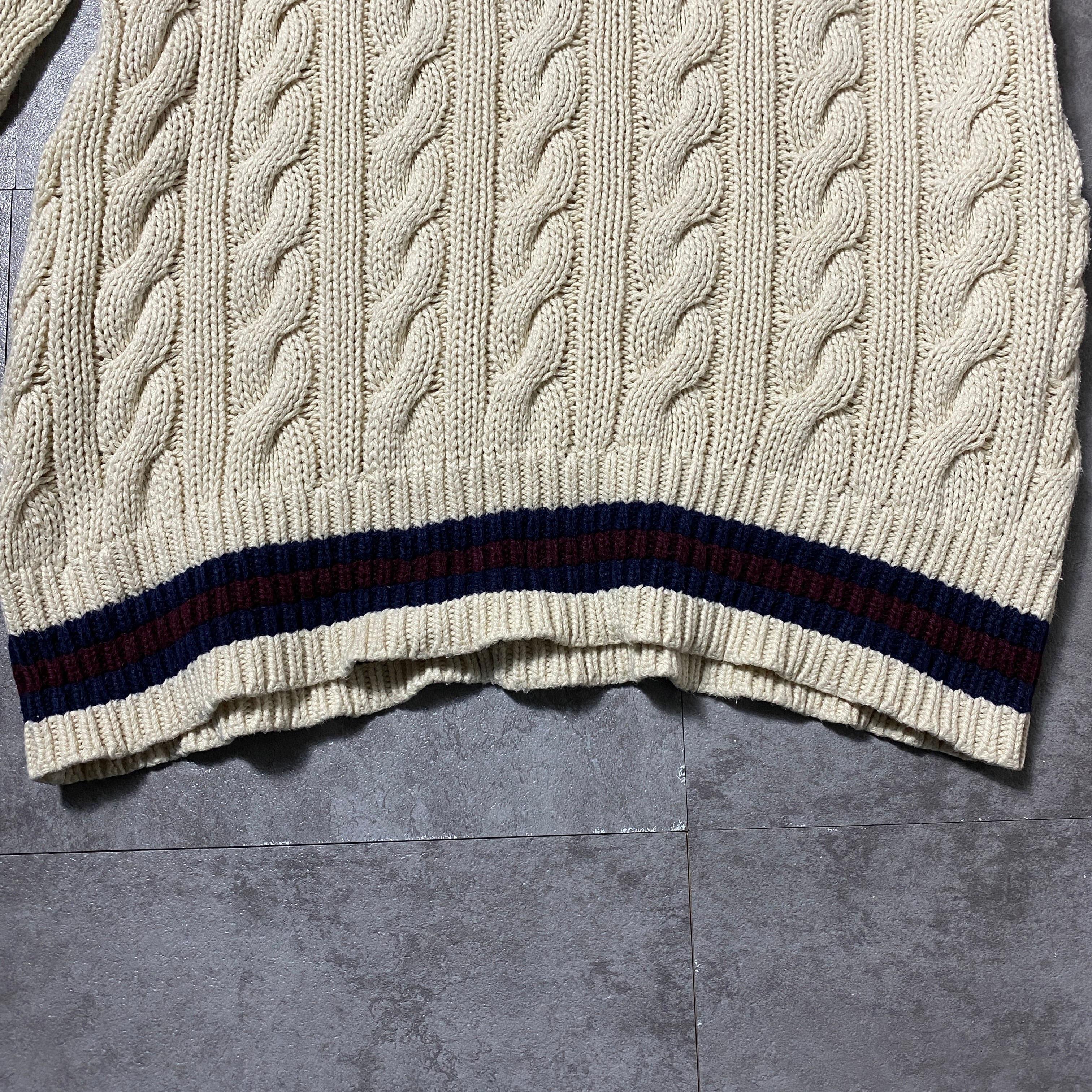 90's Polo by Ralph Lauren ポロバイラルフローレン Vネック チルデン