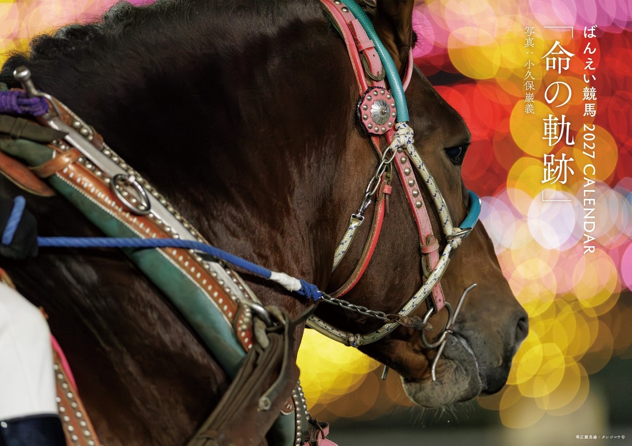 ハクバオウジ ばんえい競馬2027カレンダー「命の軌跡」