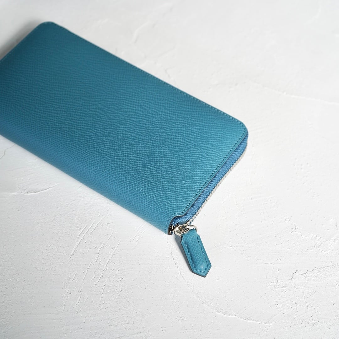 ラウンドファスナー長財布 ＜Sualocin＞・ブルージーン | TAMURA