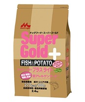 スーパーゴールド Supergold フィッシュ&ポテト プラスライト 肥満・関節の健康に配慮 2.4kg