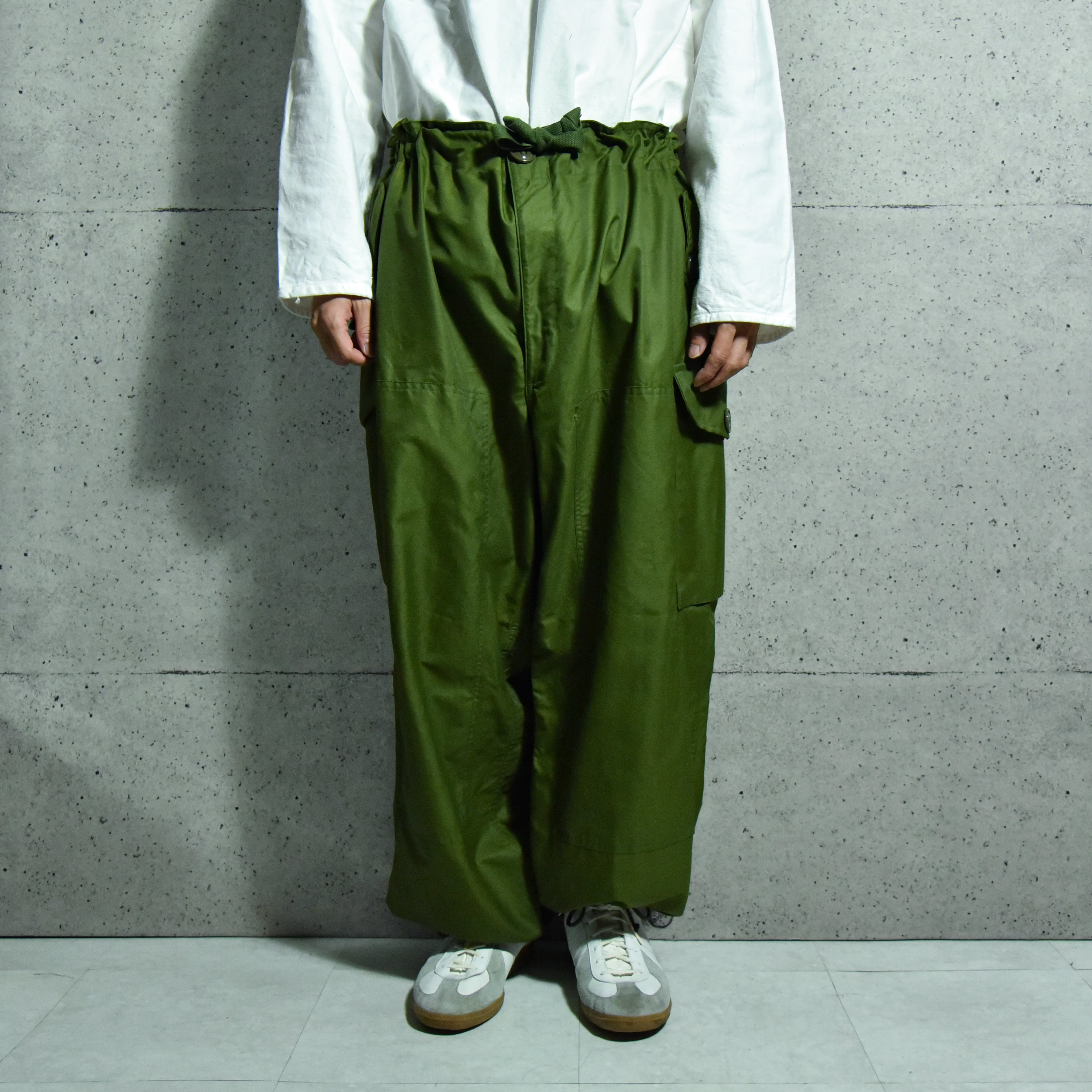 DEAD STOCK】Canadian Army Over Pants カナダ軍 ダブルニー オーバー