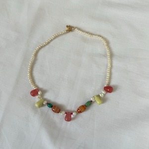 Mermaid stone necklace #2