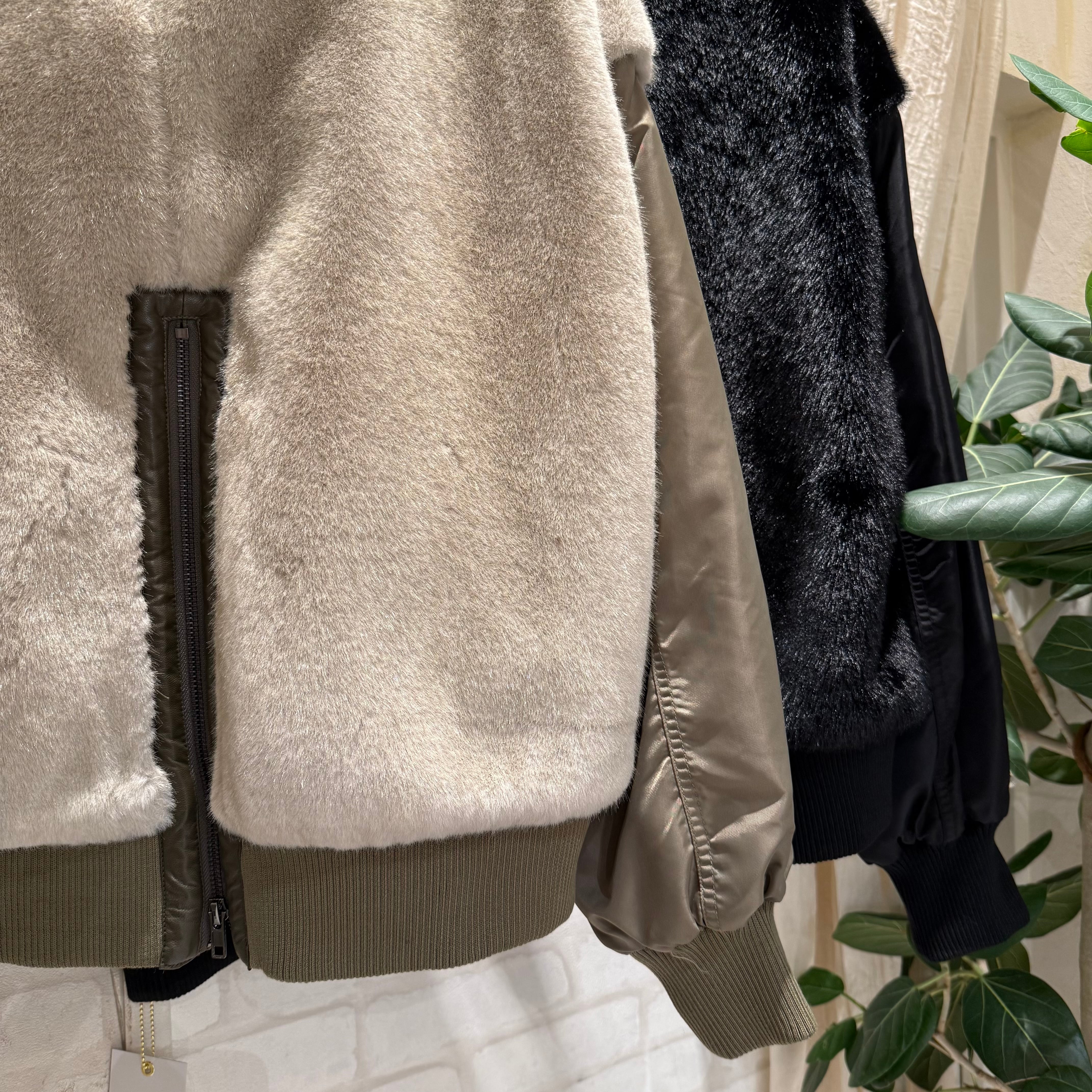 ファーブルゾン　RISLEY Vネックファーブルゾン RISLEY(リズレイ) | EARL