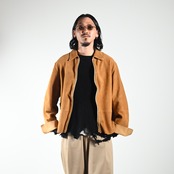 barbell object / leather jkt