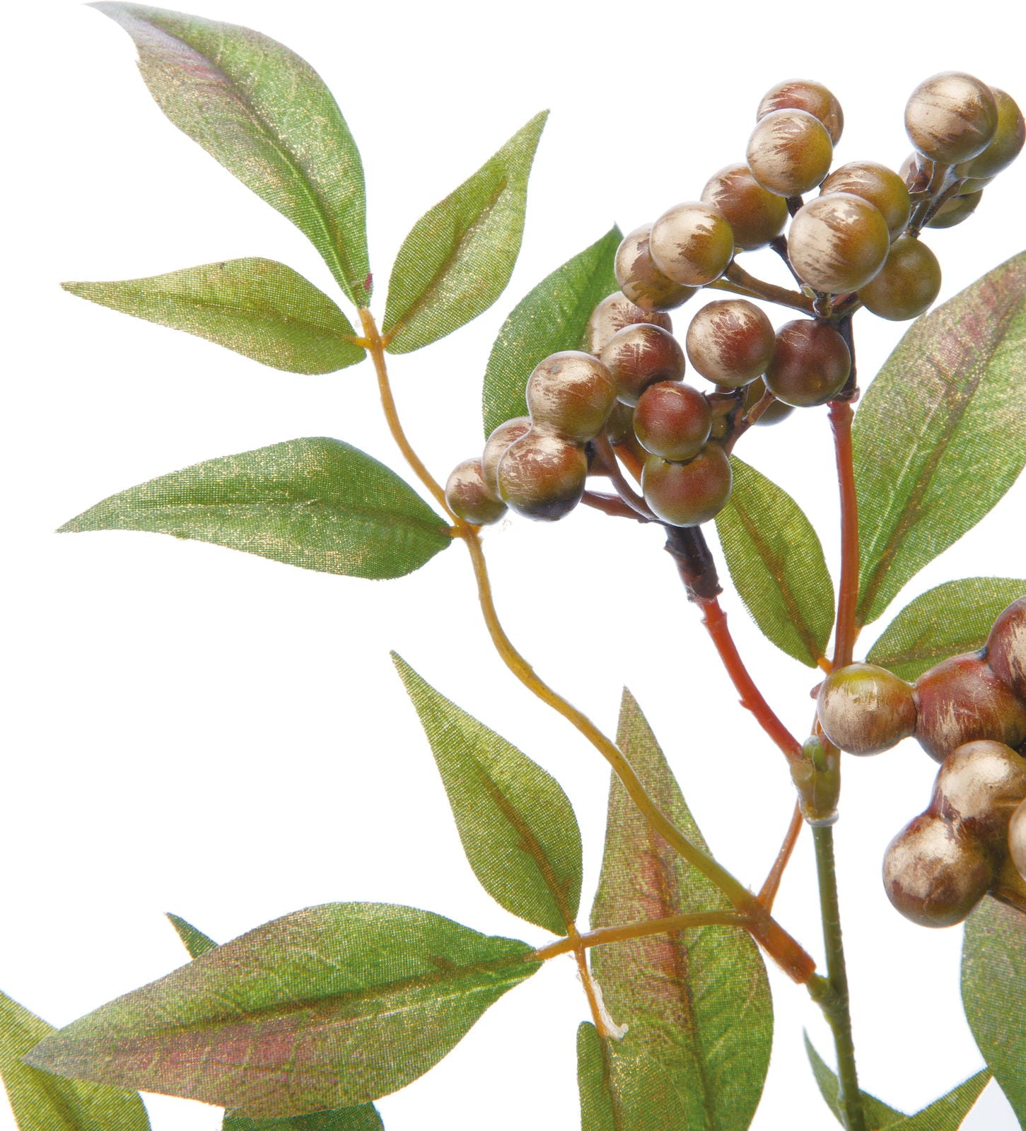 ブラッシュ南天スプレー　　FS-5254GR　4961823672781　造花（アーティフィシャルフラワー） > シーズン造花