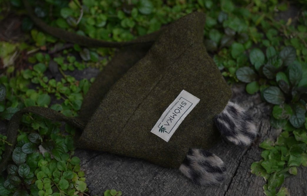 SHOMKA 即納】wool bear bucket hat♡ | Moon port