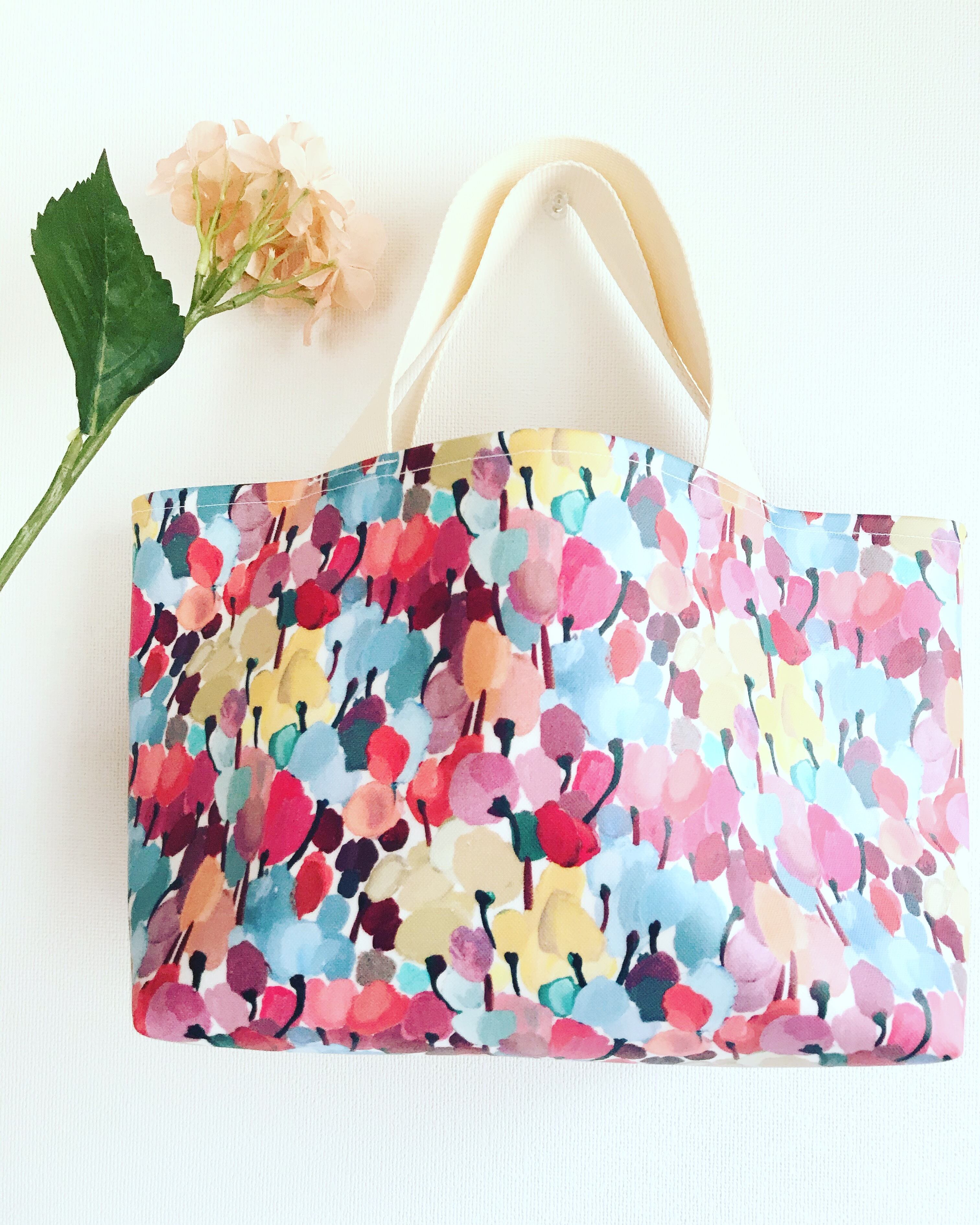 【1枚限定】リバティビニールコーティングのトートバッグ