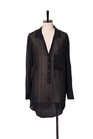 HELMUT LANG See-Through Design Shirt