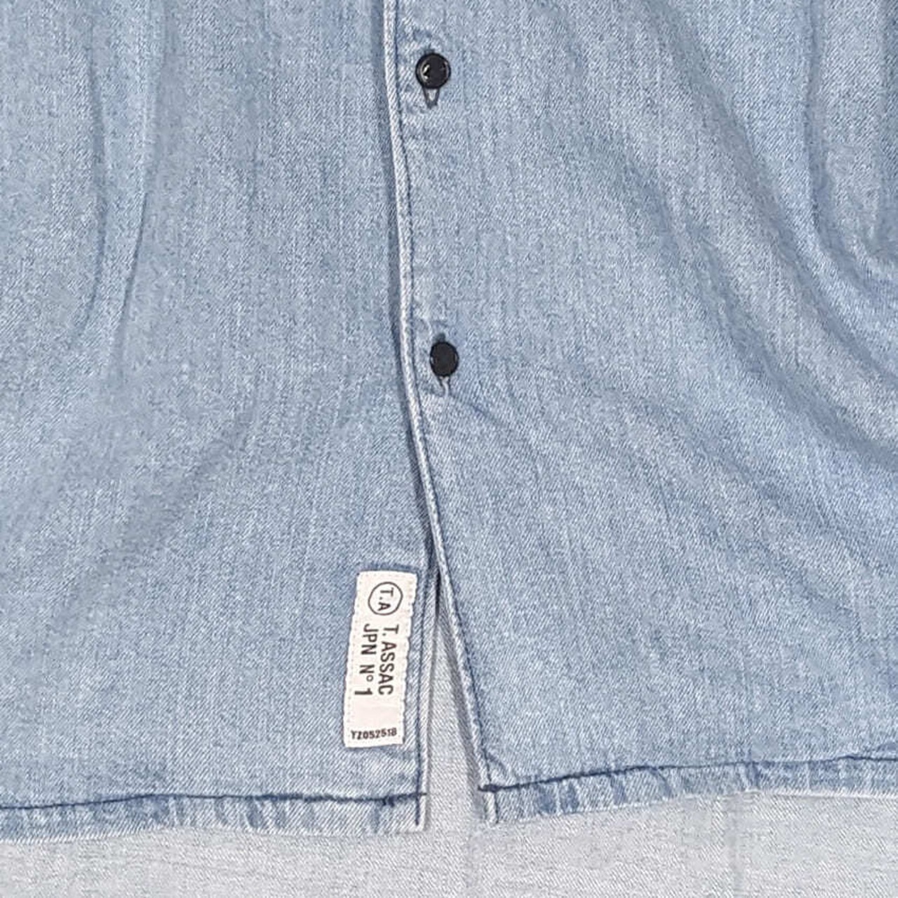 DENIM SHORT SH / L-INDIGO