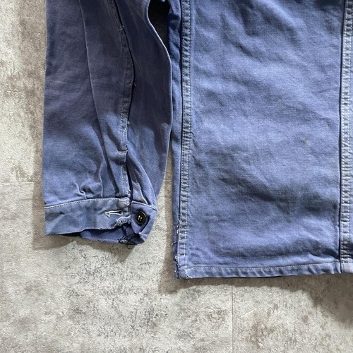 50s AU FUSIL 刺繍タグ モールスキン フレンチワークジャケット 詳細写真8
