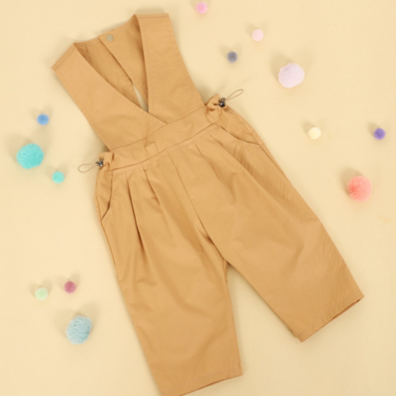 【予約】型紙のみ｜子ども用サロペットパンツ｜P1708｜サイズ90〜150｜商用利用OK