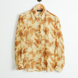 sheer shirt L