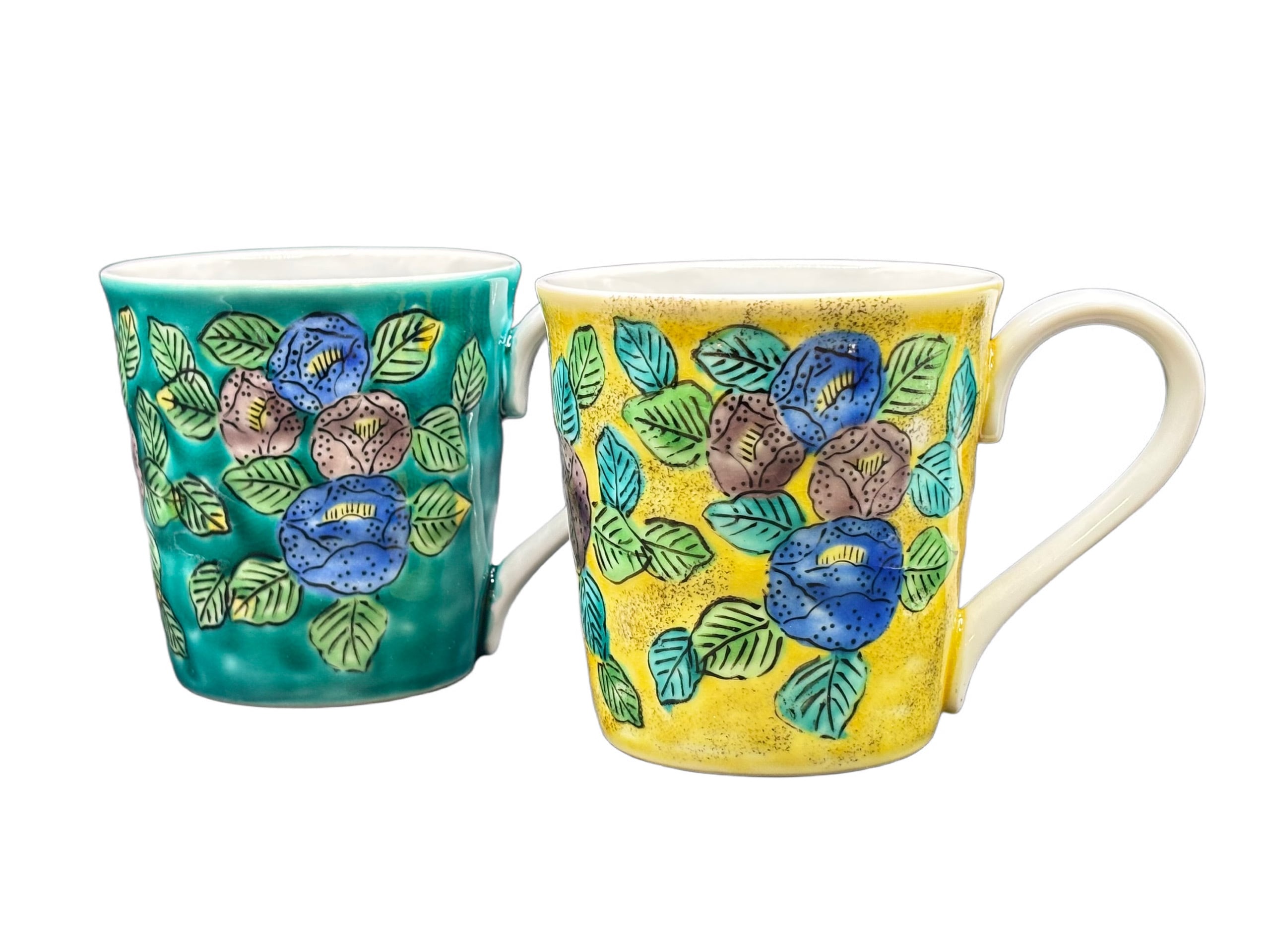 九谷焼】山茶花マグ/秀山窯 | 野村右園堂 Online Shop 九谷焼】山茶花マグ/秀山窯 | 野村右園堂 Online Shop