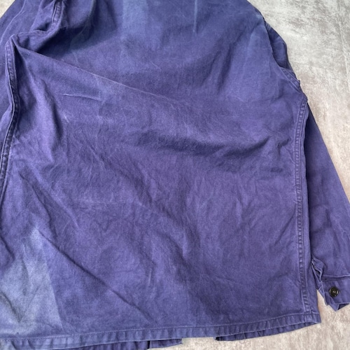 60-70s フランス軍 刺繍タグ コットンツイル フレンチワークジャケット 詳細写真13