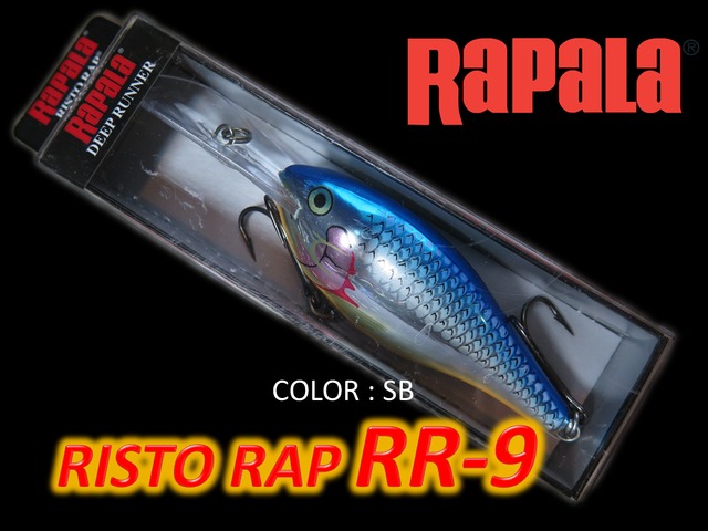 ラパラ Rapala Risto Rap RR-9 リストラップRR-9　 SB     F-L52-09