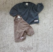 【取寄】CHIP ストライプT|秋服|韓国子供服|26/AT