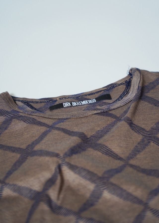 DIRK BIKKEMBERGS tight pattern t-shirt