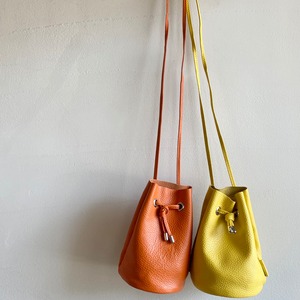 blancle S.leather Tube drawstring mini