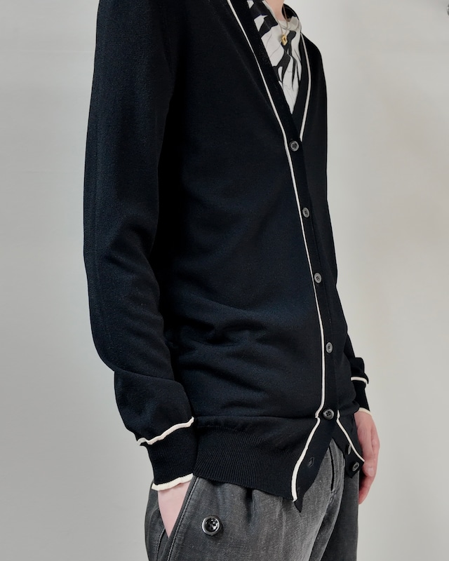 【2014/SS PRADA】piping long cardigan