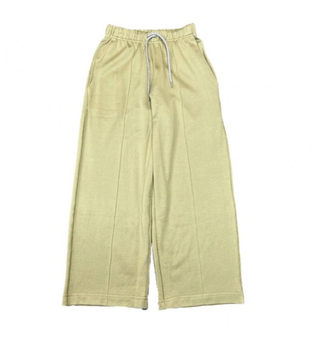 〈 MOUN TEN. 24SS 〉 retro wide pants(Mt.logo ) / jasmin / size 1（Mens兼用）