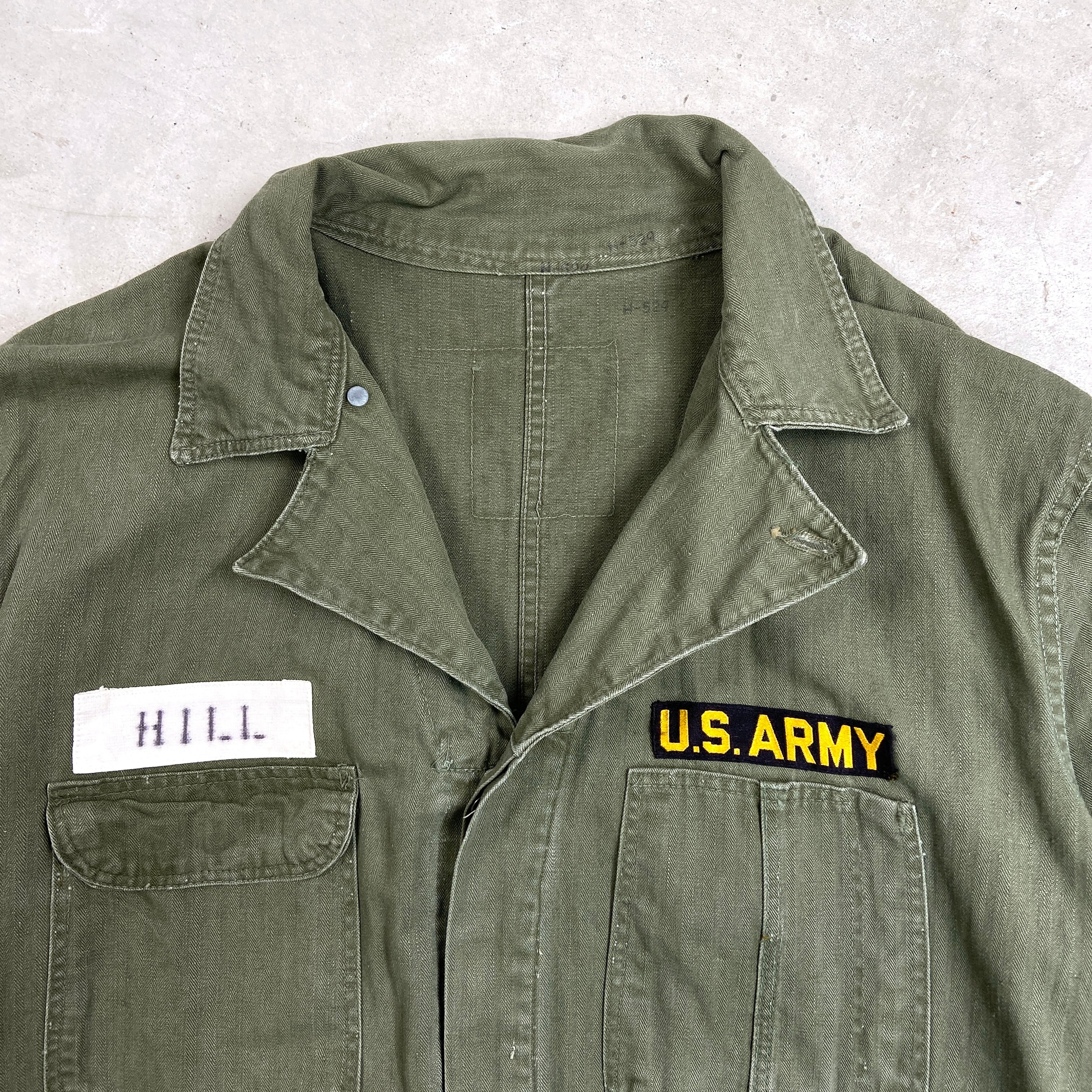 40年代 米軍実品 U.S.ARMY XX Corps HBT オールインワン 月桂樹ボタン