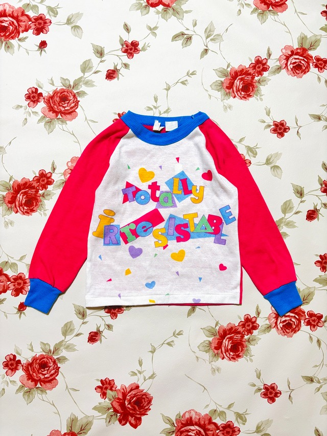 【kids vintage】 health tex long sleeve T-sh.  about5-6y