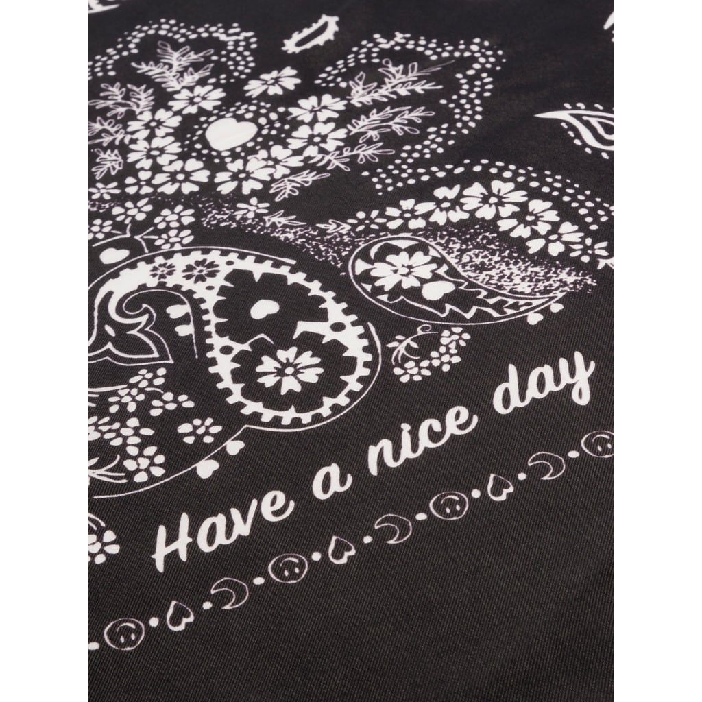 CALL IT BY YOUR NAME Bandana Large Black | SAKAN LES YEUX