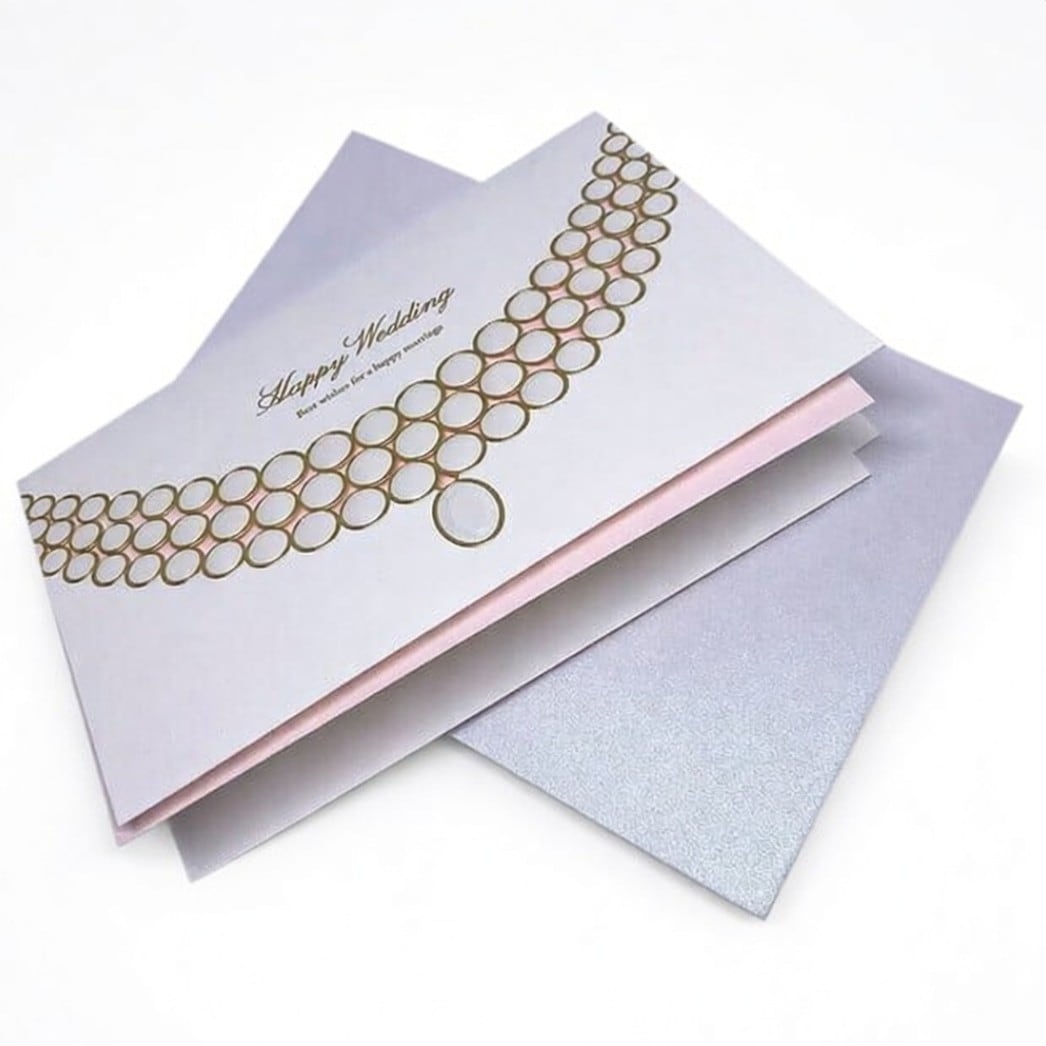 (両親に贈る手紙)メッセージカード封筒&レターセット05【花嫁さんのお手紙/結婚お祝いカード/weddingカード】..by6sense ウェディングアイテム