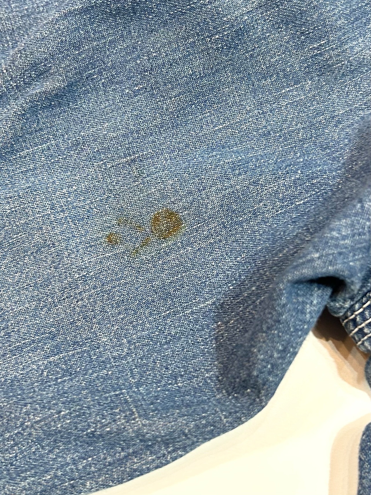 60s UNKNOWN DENIM COVERALL Size 40程