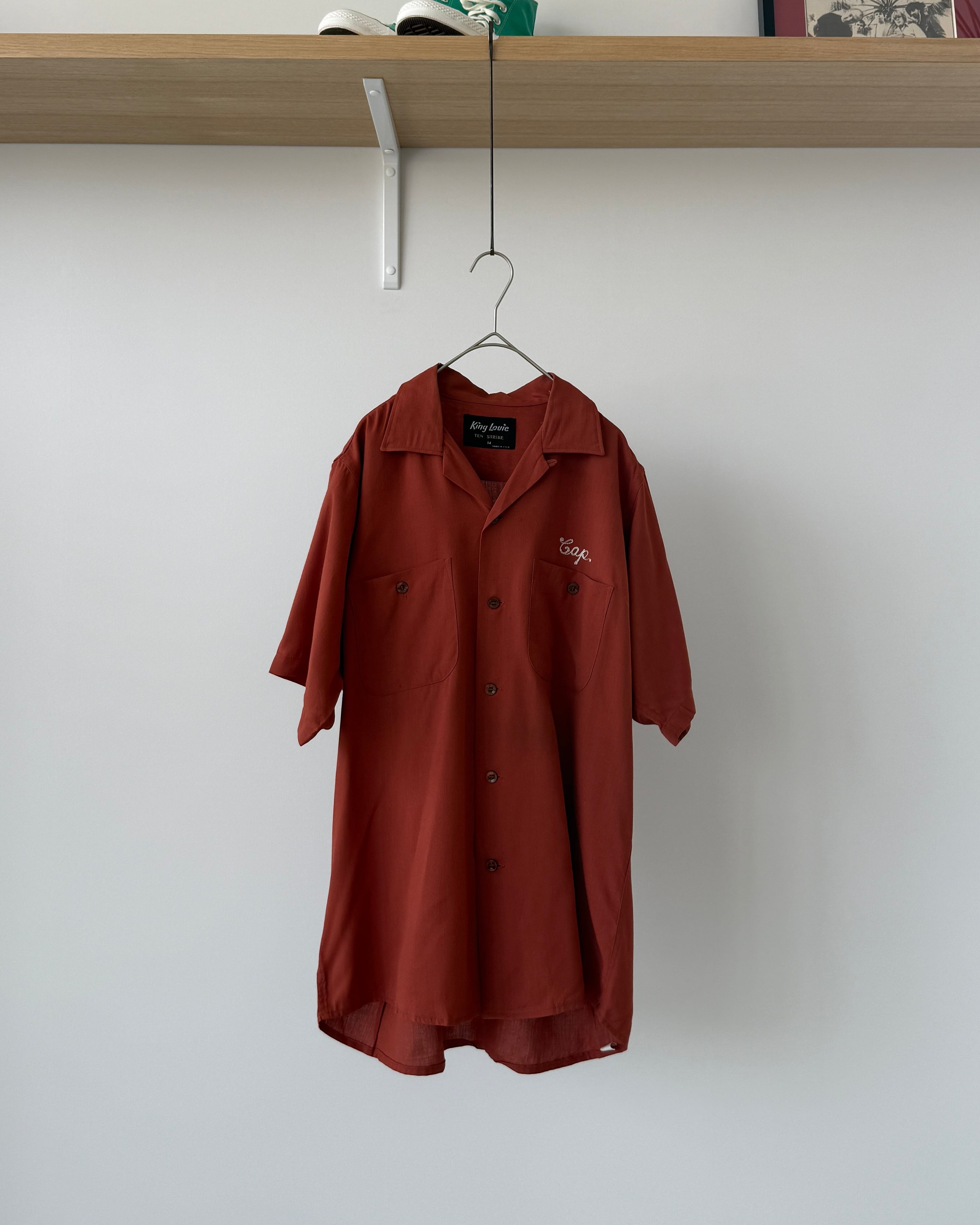 King Louie- Vintage 50-60s M Bowling Shirt made in USA | BEGGARS