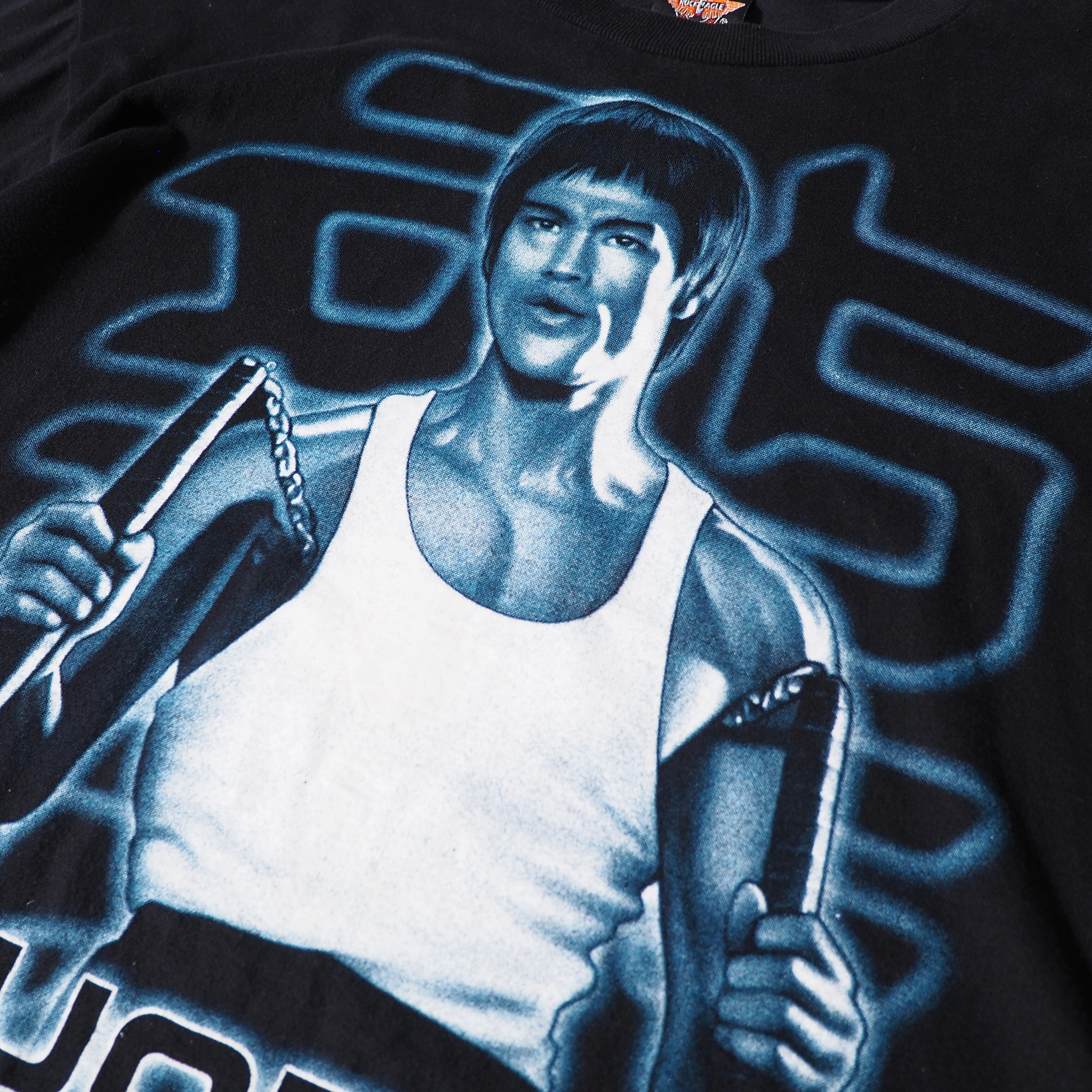 1990s ” Bruce Lee Enter the Dragon ” printed vintage long sleeve Tee
