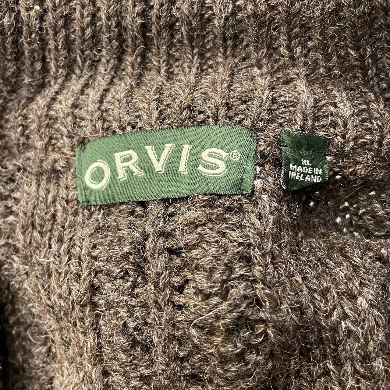 オーバーサイズ ORVIS ニットブルゾン ブルゾン カーディガン ニット