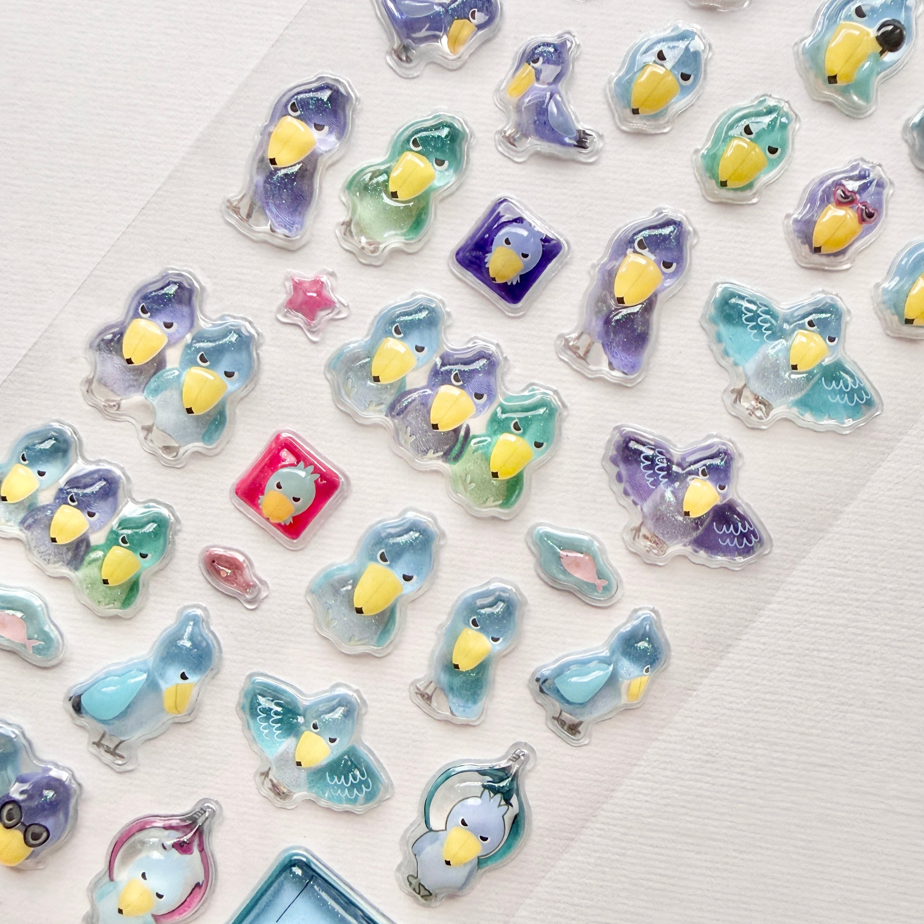 RARA☆KIRAシール ハシビロコウ ララキラシール | Jewelie