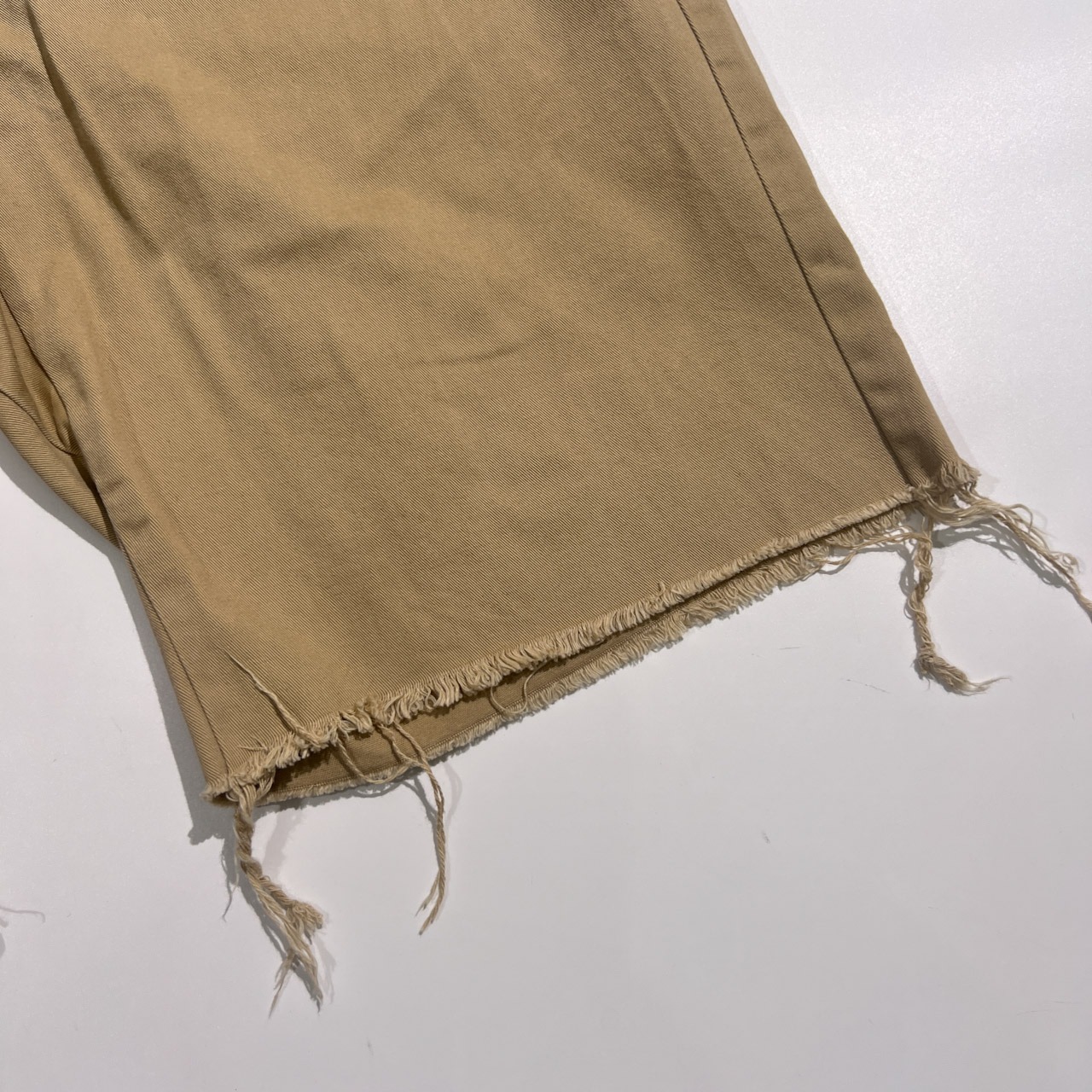 UNDERCOVER アンダーカバー FRAGMENT 切りっぱなし ハーフパンツ M/ベージュ/04SS