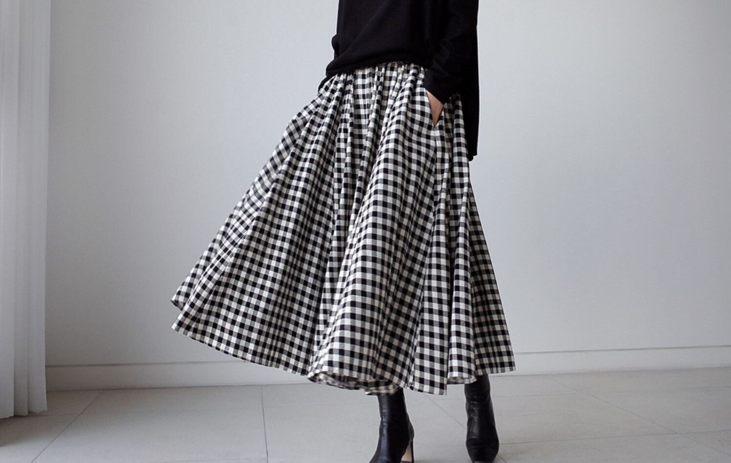 学生風 ワンピース シャツワンピース フレアワンピース 膝丈 ひざ丈 袖