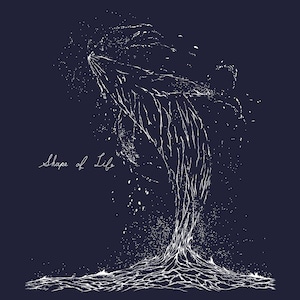 Shape of Life-プルオーバーパーカー(ネイビー)